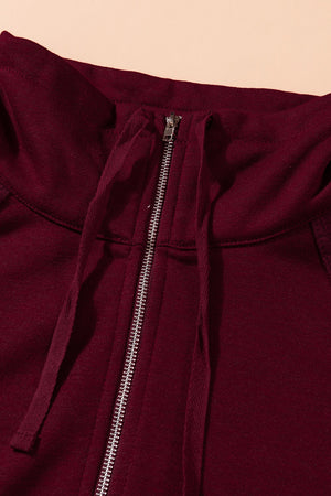 Kay 1/2  Zip Quilted Pullover,  Offered in 2 colors