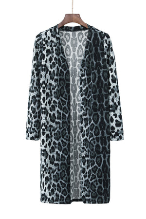 Samantha Leopard Print Cardigan, Offered in 2 Colors